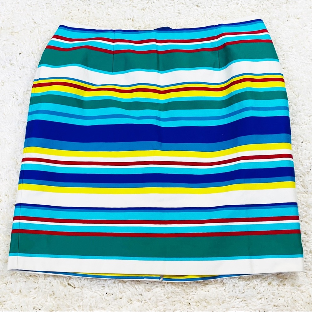 NWT Talbots striped skirt 18WP